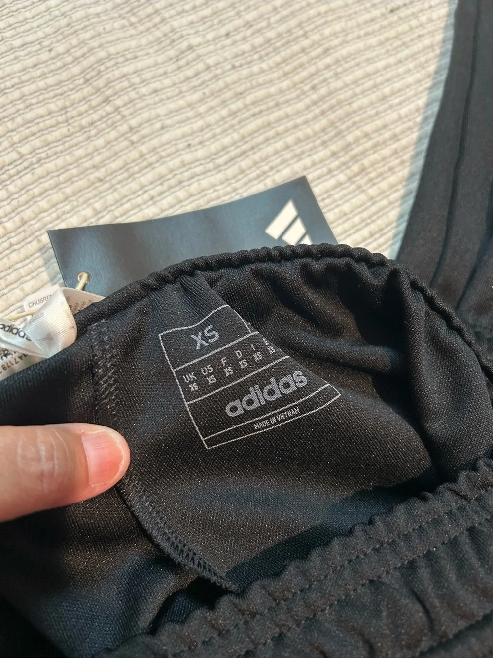 adidas black joggers
